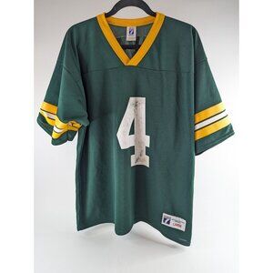 Vintage Logo 7 GREEN BAY PACKERS Jersey – Brett Favre #4 Adult Large Football